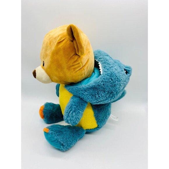 Spark Create Imagine Teddy Bear in Blue and Yellow Dinosaur Costume 19" Plush - Picture 6 of 9